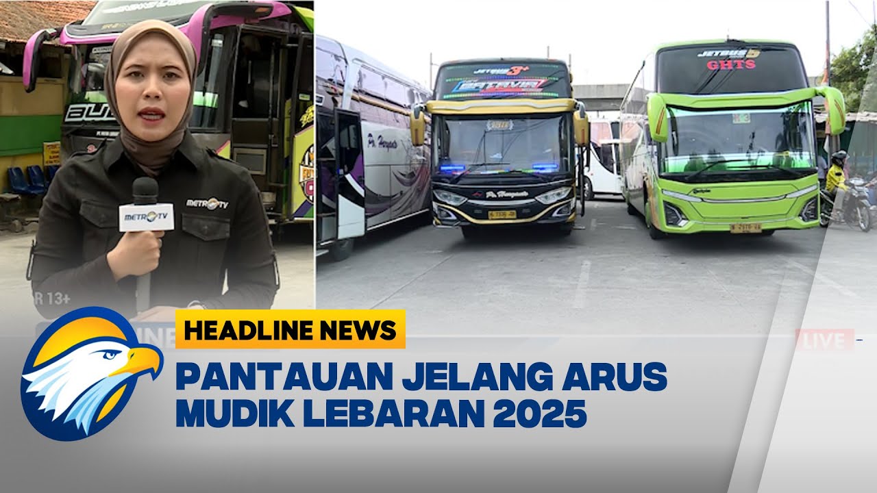 [HEADLINE NEWS 15/03] Jelang Mudik Lebaran, Pemudik Diimbau Beli Tiket Lebih Awal