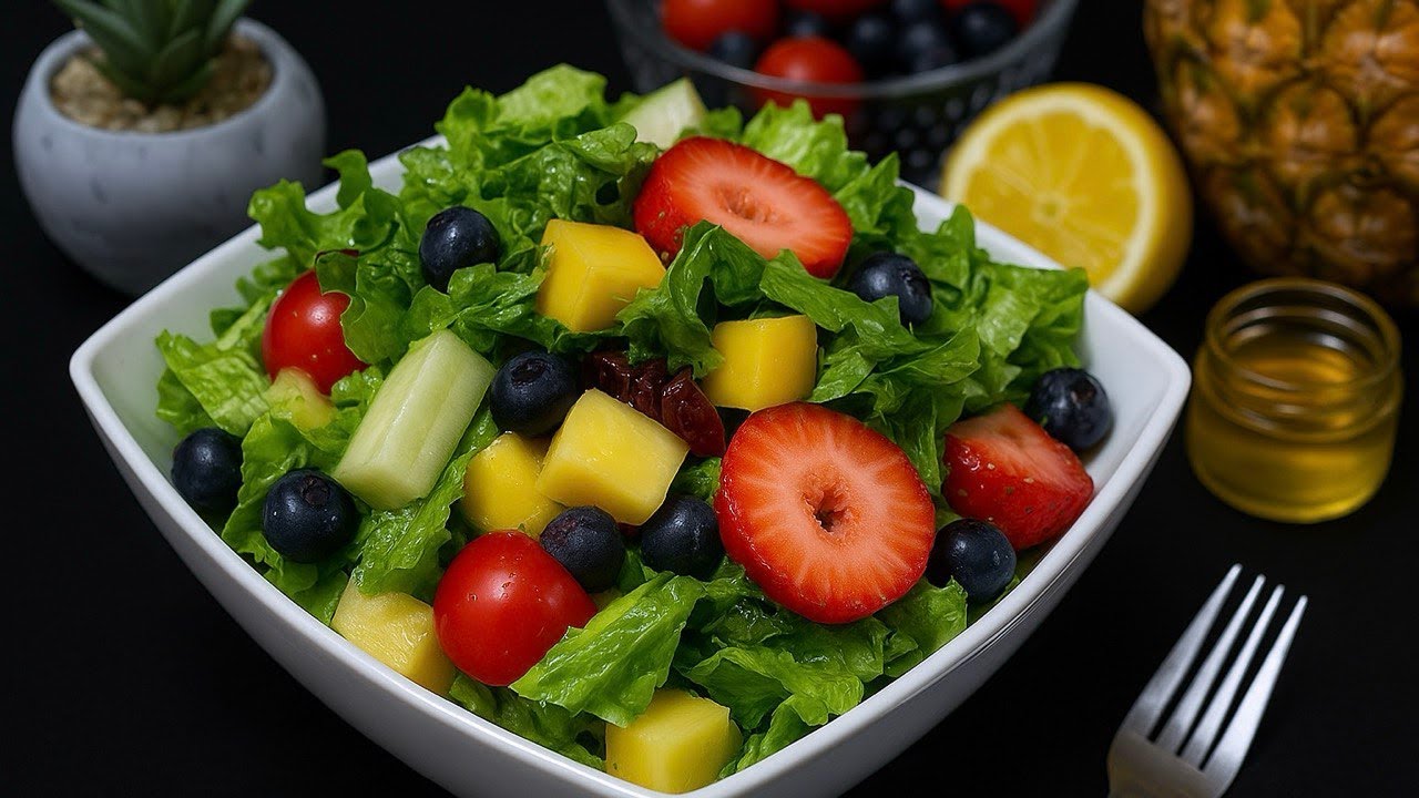 🍓 Ensalada Dulce Vital 🍍