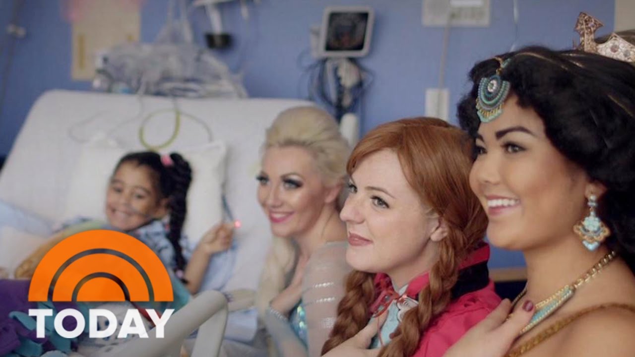 College Students Dress As Princesses To Bring Magic To Sick Kids | TODAY
