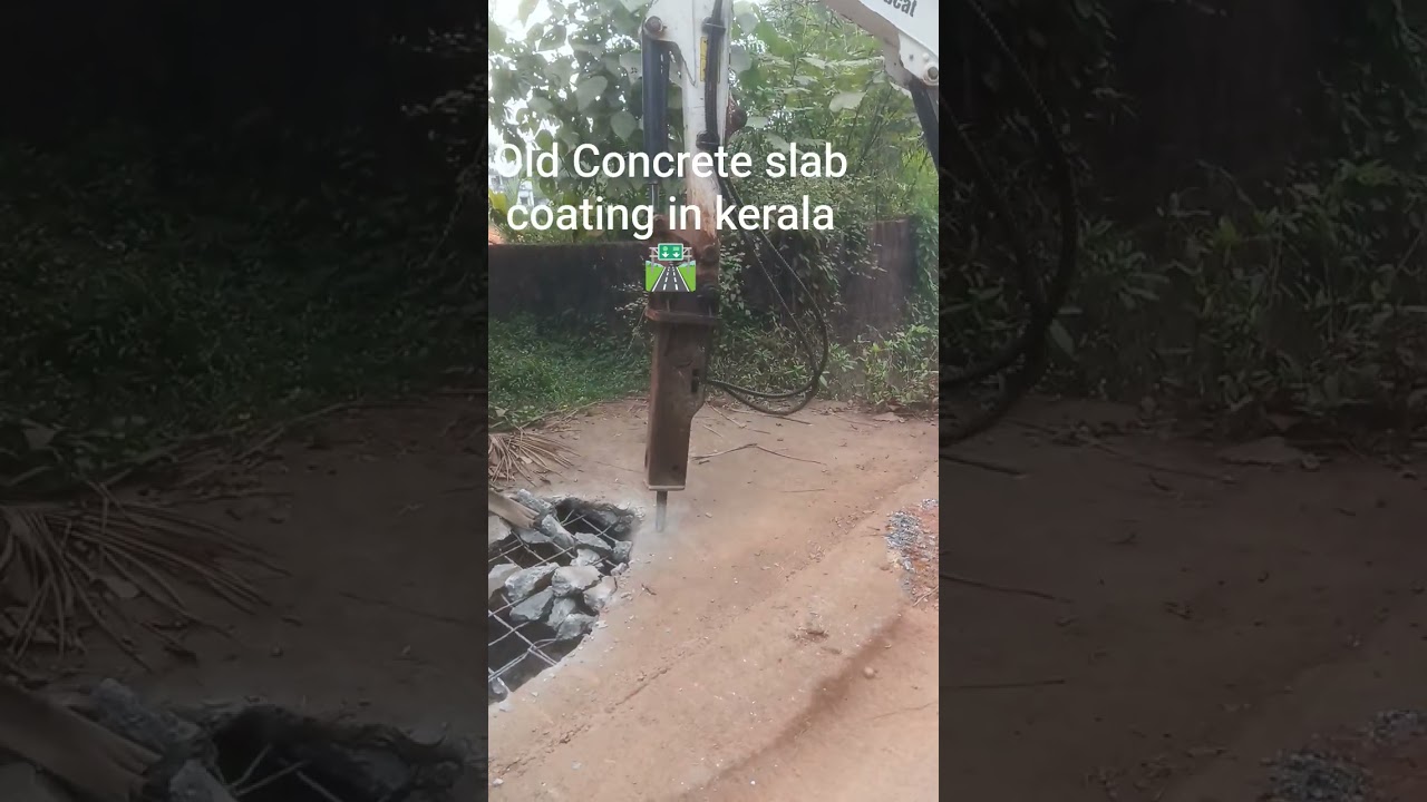 Old Concrete slab coating in Kerala 👈