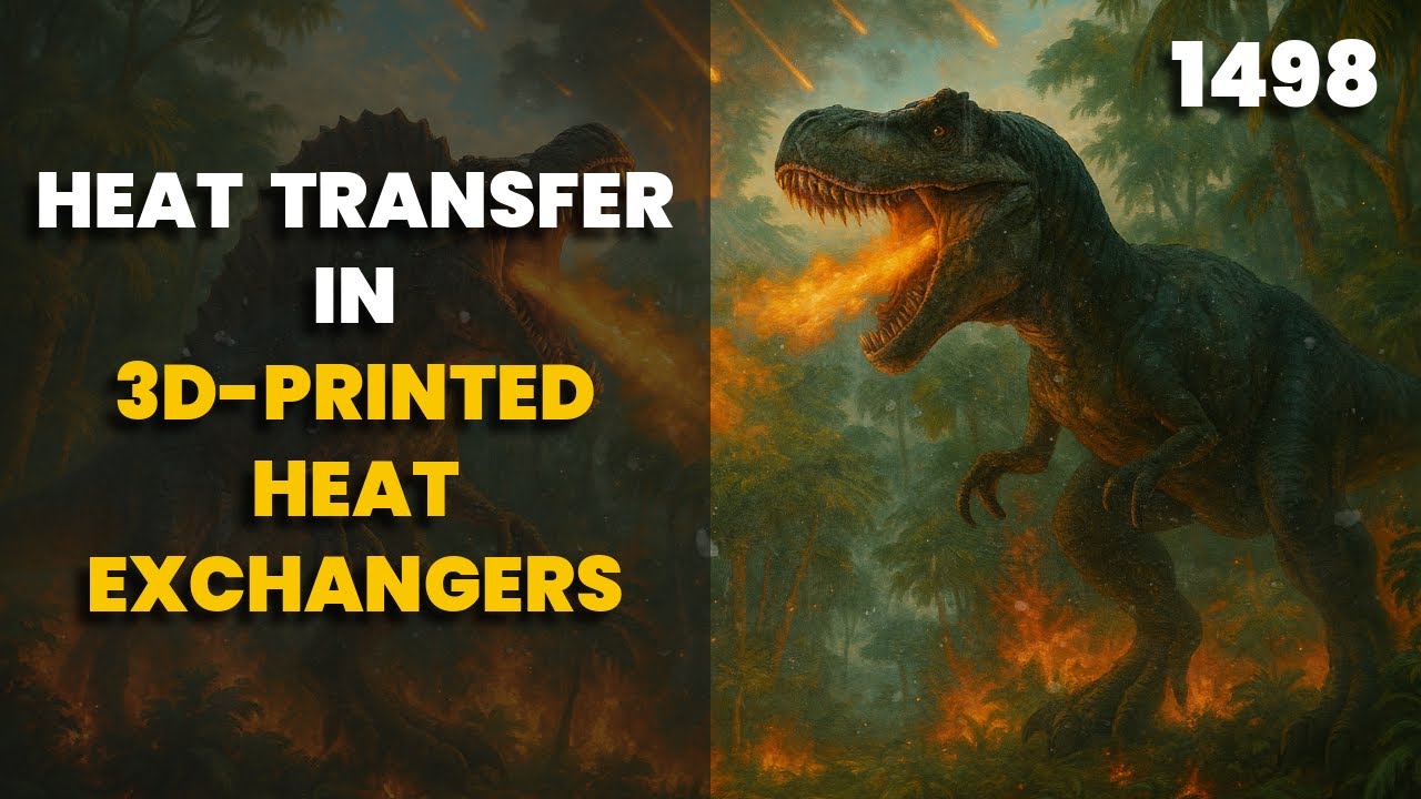 1498. Heat Transfer in 3D Printed Heat Exchangers | Chemical Engineering Crack Gate The Engineer Owl