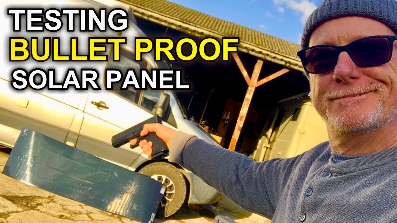 I SHOT My Solar Panel with Exploding Pellets! Did It Survive? Testing BougeRV CIGS Technology