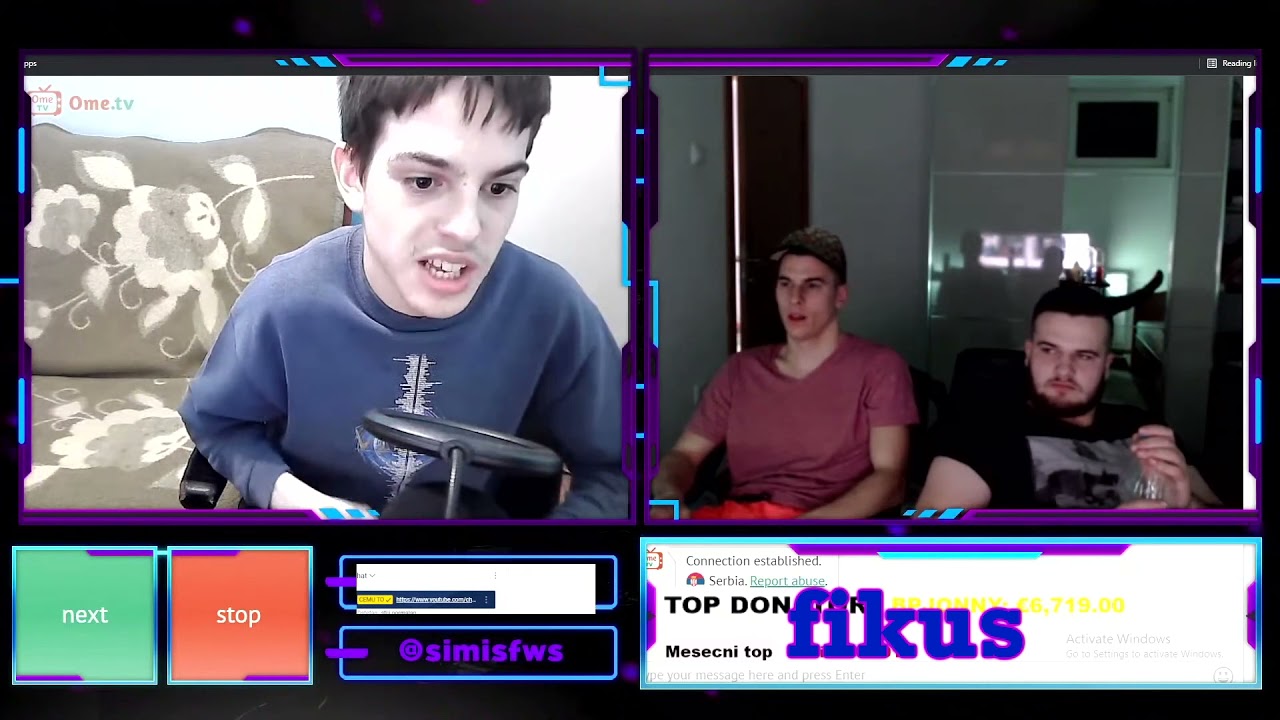 MIHAJLO MADIC I SIMI OMETV *NUCCI U STRIMU*