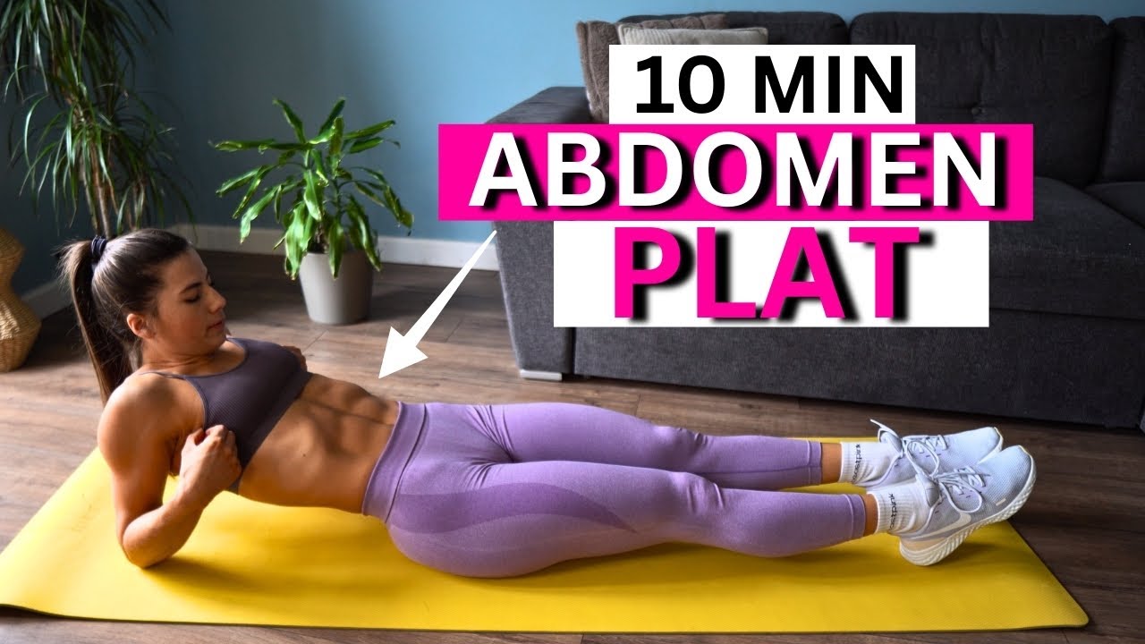 10 minute ABDOMEN PLAT acasa | exercitii pentru abdomen plat