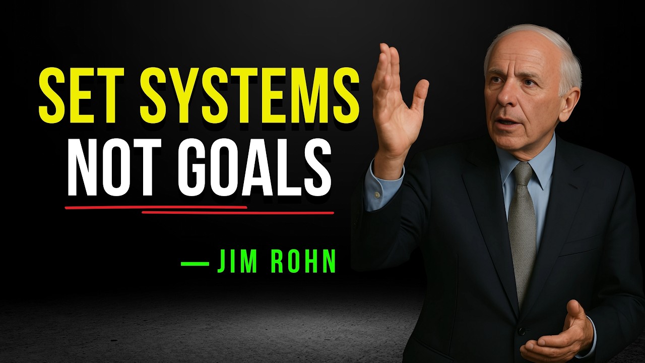 How to Build Systems to Actually Achieve Your Goals - Jim Rohn Motivation