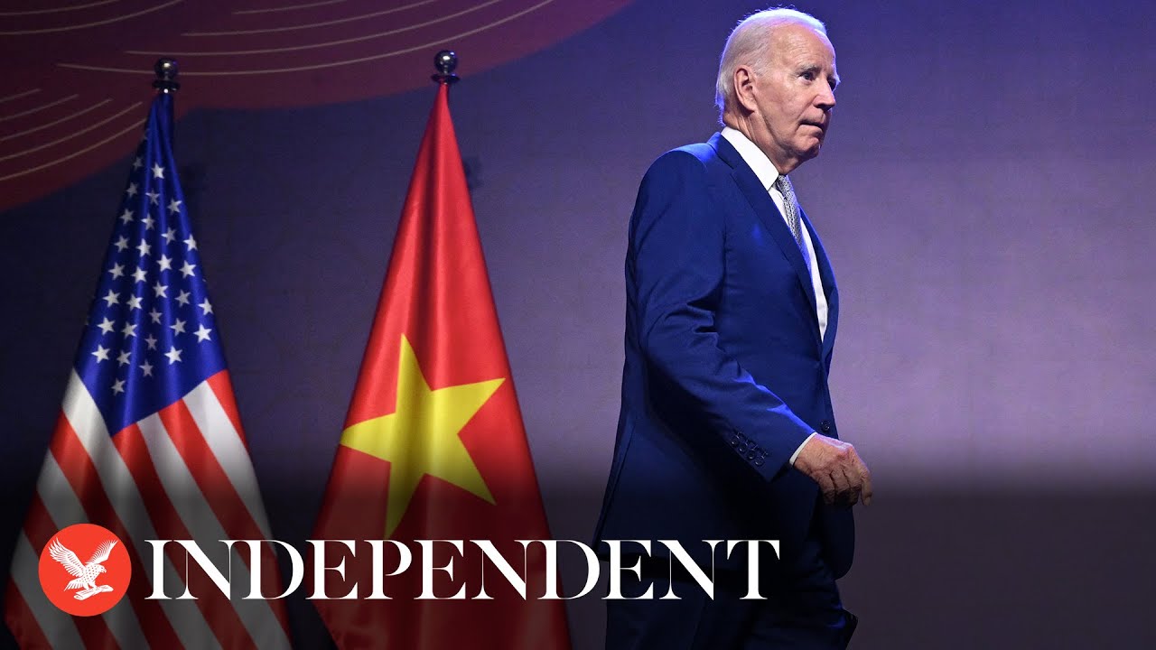 White House staff cuts off Joe Biden mid-sentence and abruptly ends news conference
