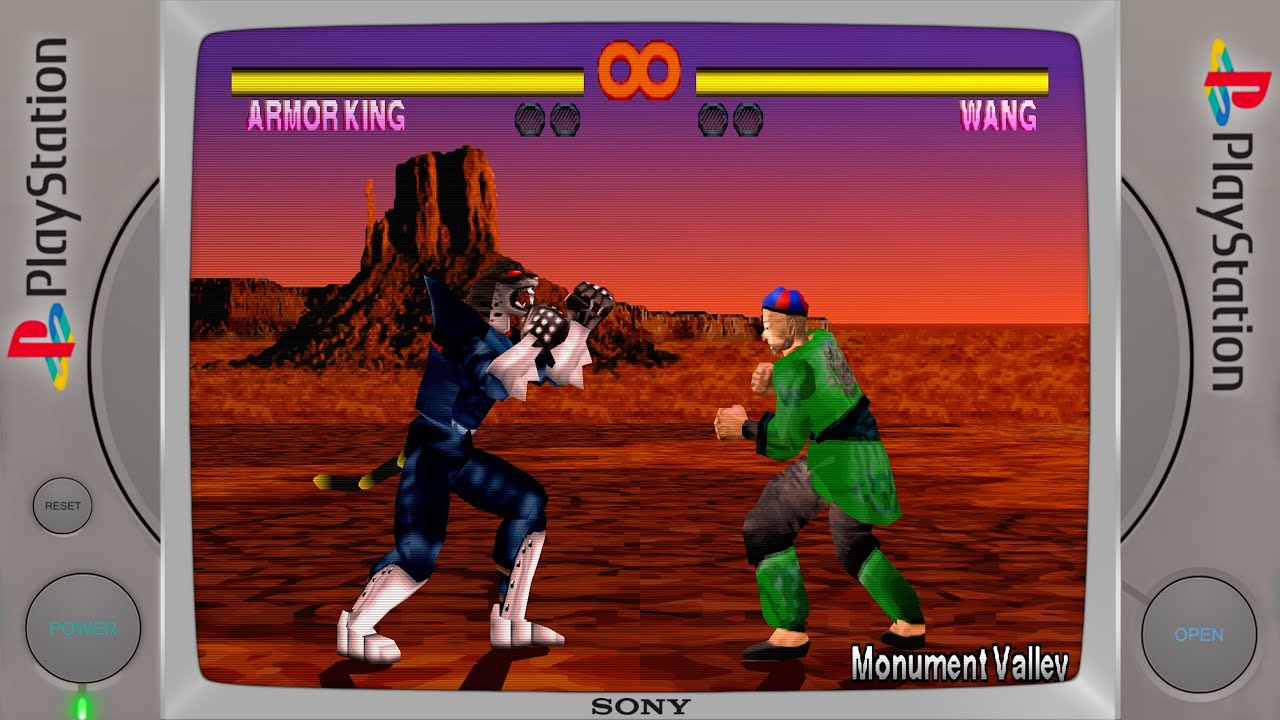 Tekken 1 PS1 Music - Monument Valley Theme
