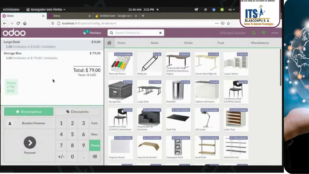 Odoo POS .-  ¿Cómo usar el  Punto de Venta?