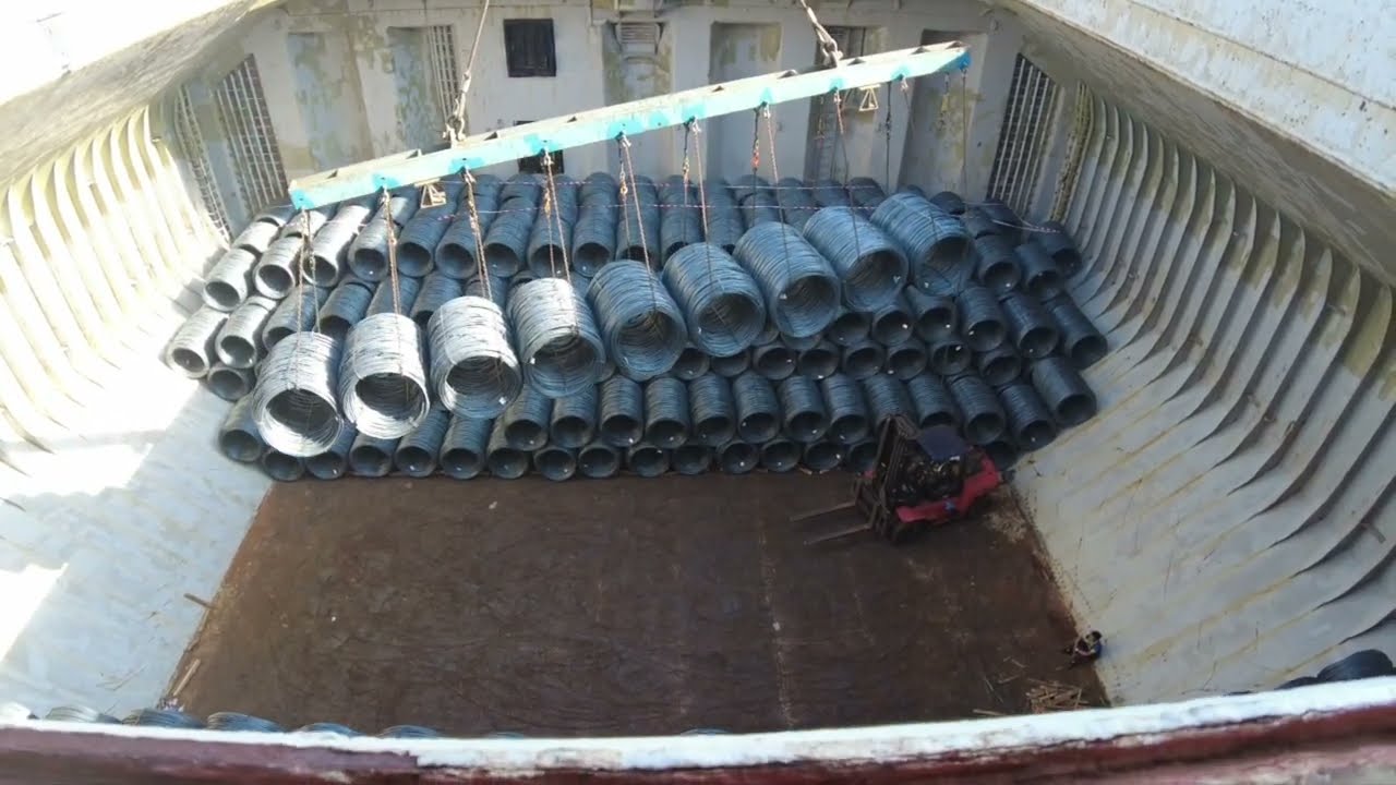 Vlog#45| Life as aSeaman Loading Steel Products at Kuantan, Malaysia