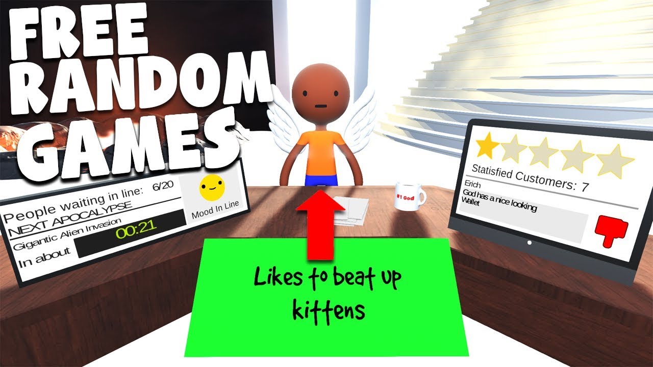 I DECIDE IF YOU GO TO HEAVEN & ASMR JAY | Free Random Games