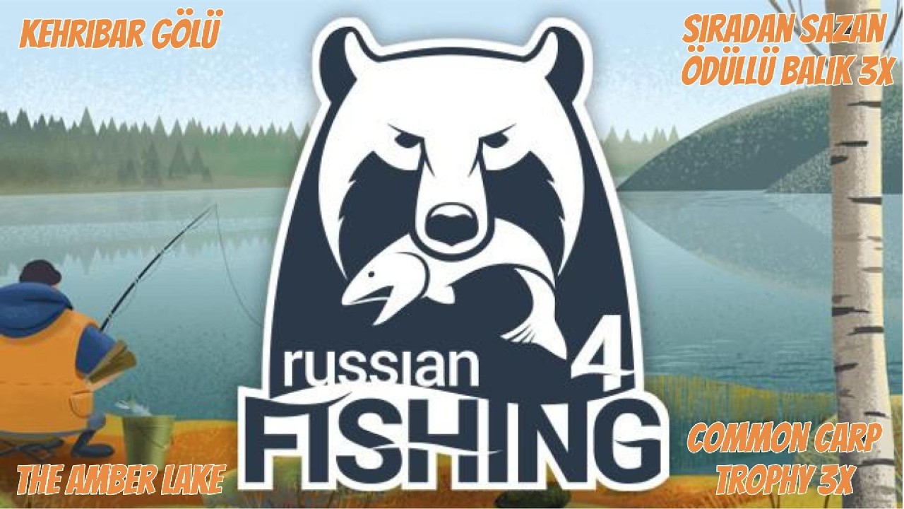 RF4 Kehribar Gölü Sıradan Sazan Avı | The Amber Lake Common Carp Spotu | 3 Ödüllü Balık!