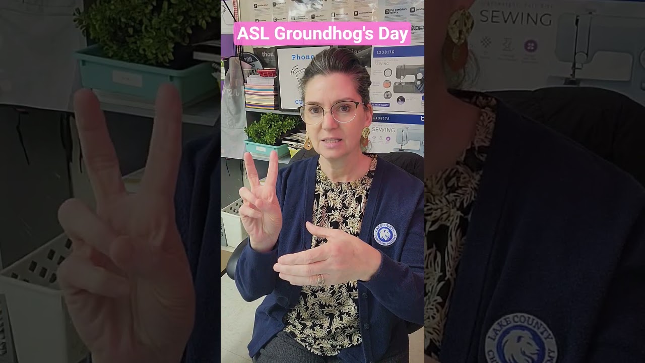 ASL Happy Groundhog's Day