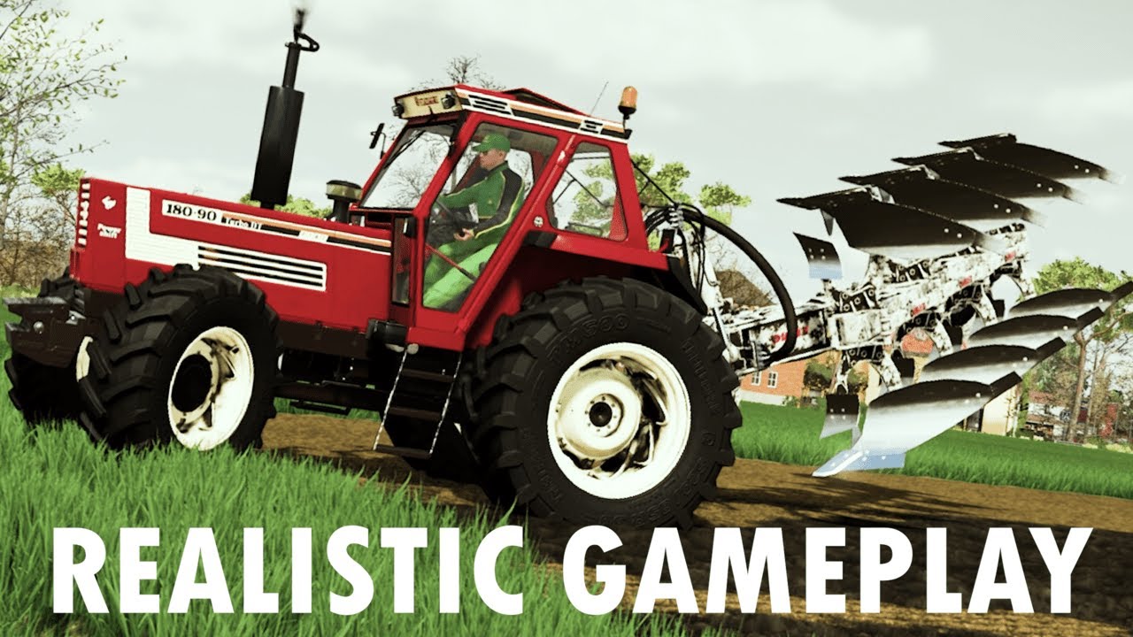FARMING SIMULATOR 22 REALISTIC GAMEPLAY #15 ARATURA con FIAT 180 e ARATRO ERMO!!!