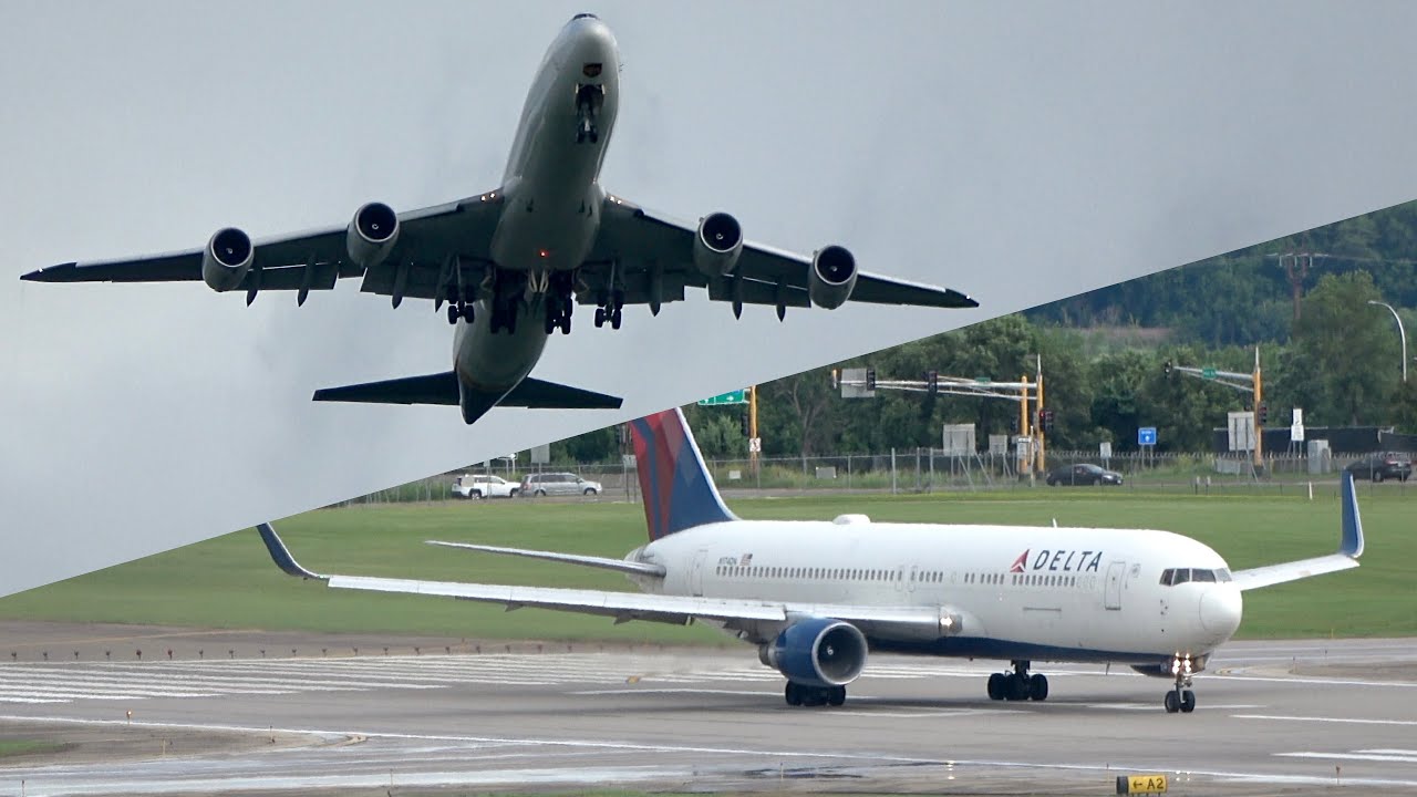 Не в том месте, не в то время! Boeing 747-8 UPS развернулся в Миннеаполисе.