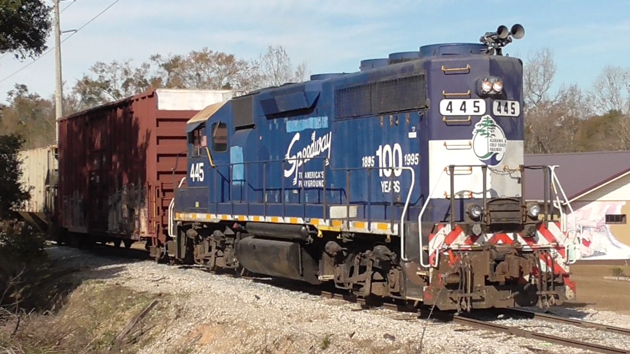 [4K] Shortline Romance: Alabama & Gulf Coast Railway, Mobile, AL, 01/15-17/2017 ©mbmars01
