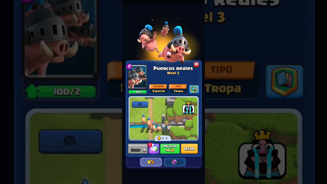 Jugando Clash royale hasta llegar a arena 20