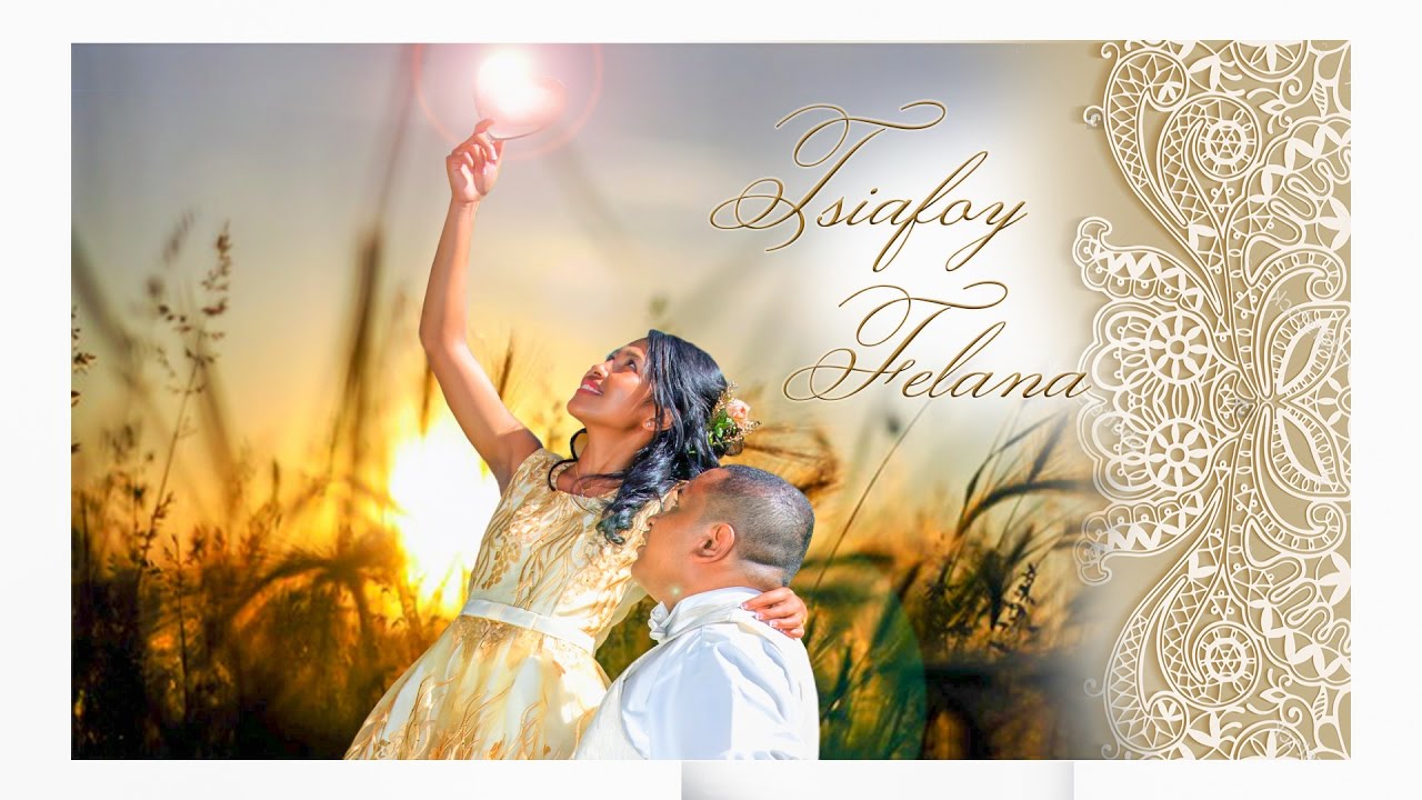 Fiançailles, Mariage civil  Tsiafoy et Felana
