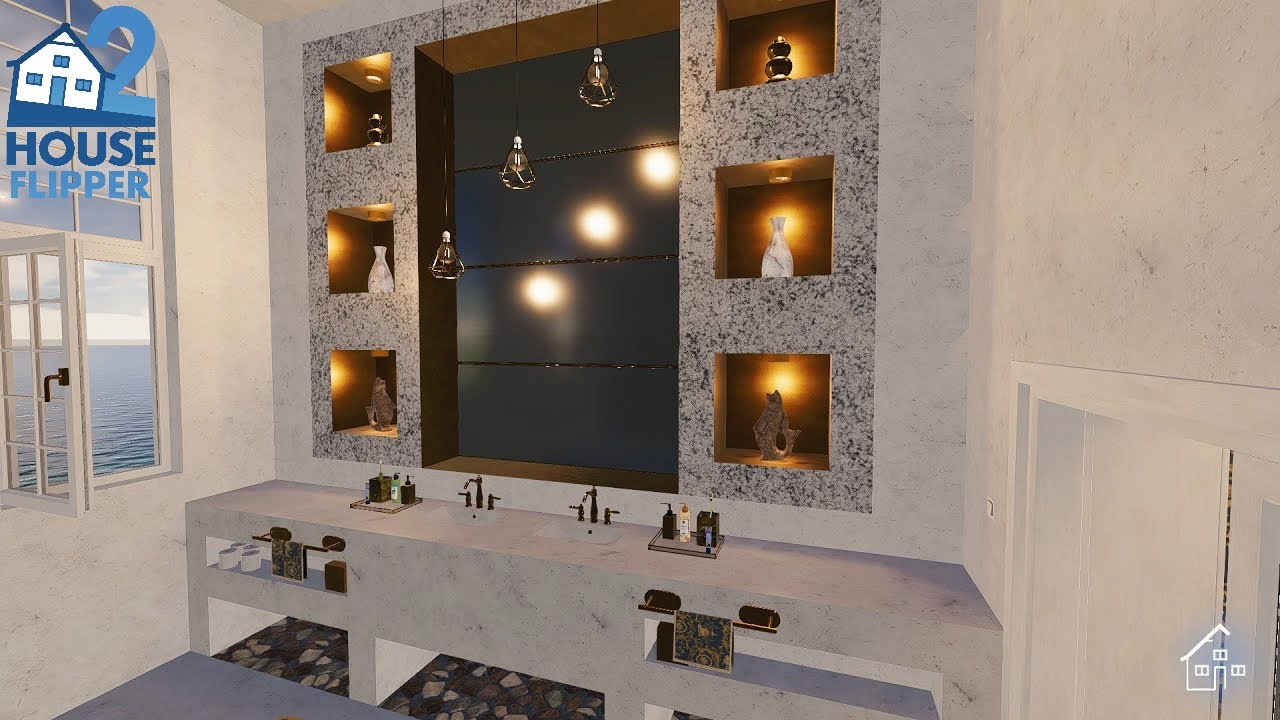 HOW TO MAKE THE SINK IN UNFINISHED LUXURY | HOUSE FLIPPER 2