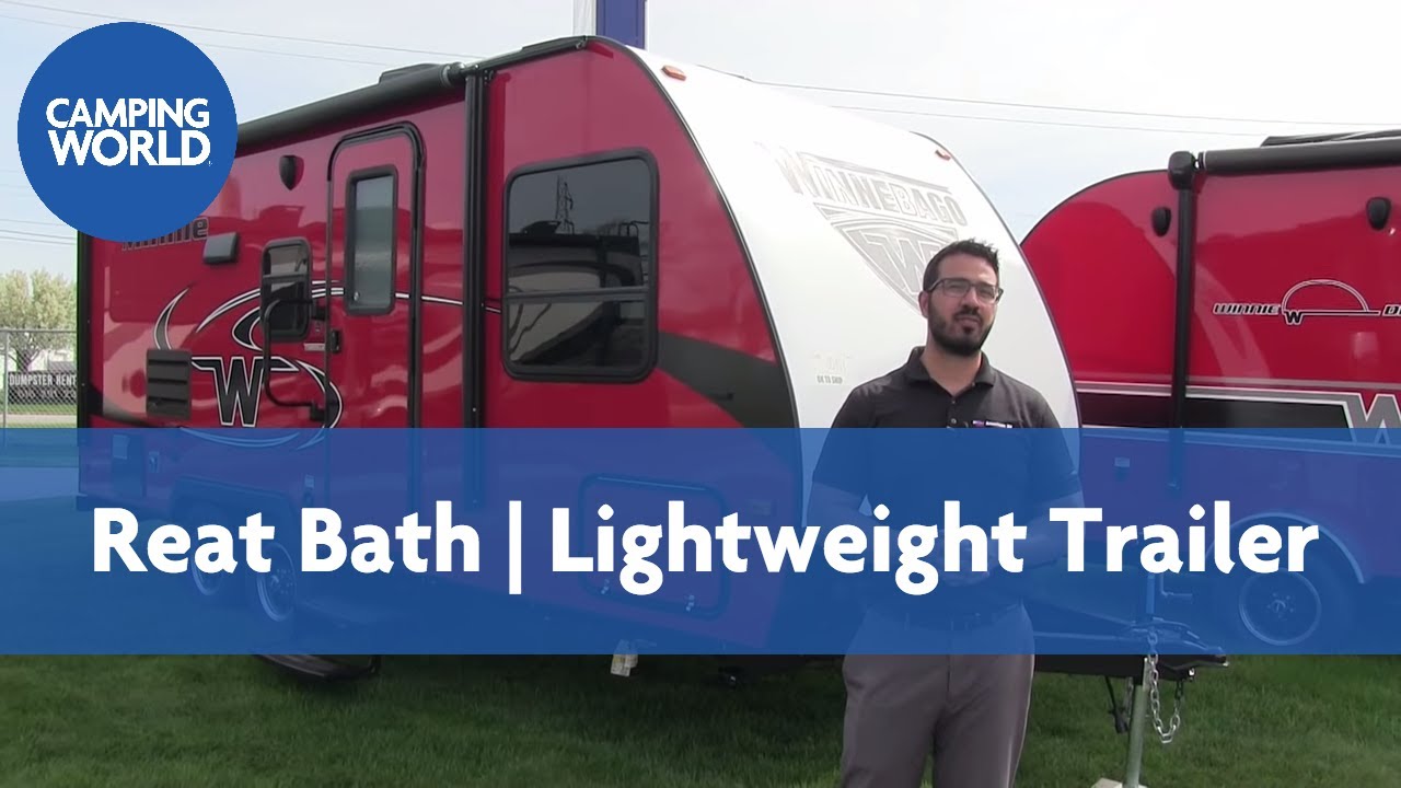 2018 Winnebago Micro Minnie 2106FBS  | Travel Trailer | Red | Graphite - RV Review