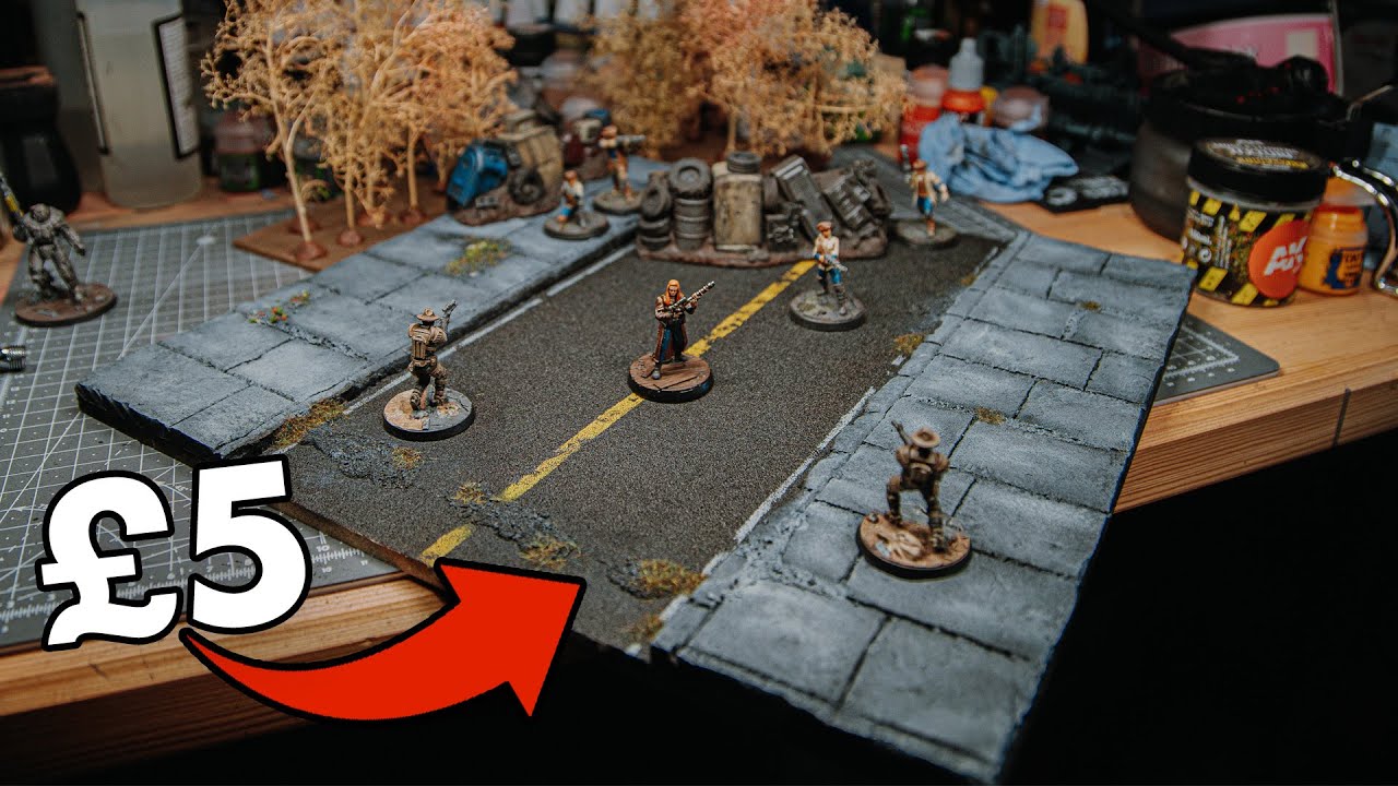 Я сделал эти модульные дорожные плитки для столешниц менее чем за 5 фунтов стерлингов