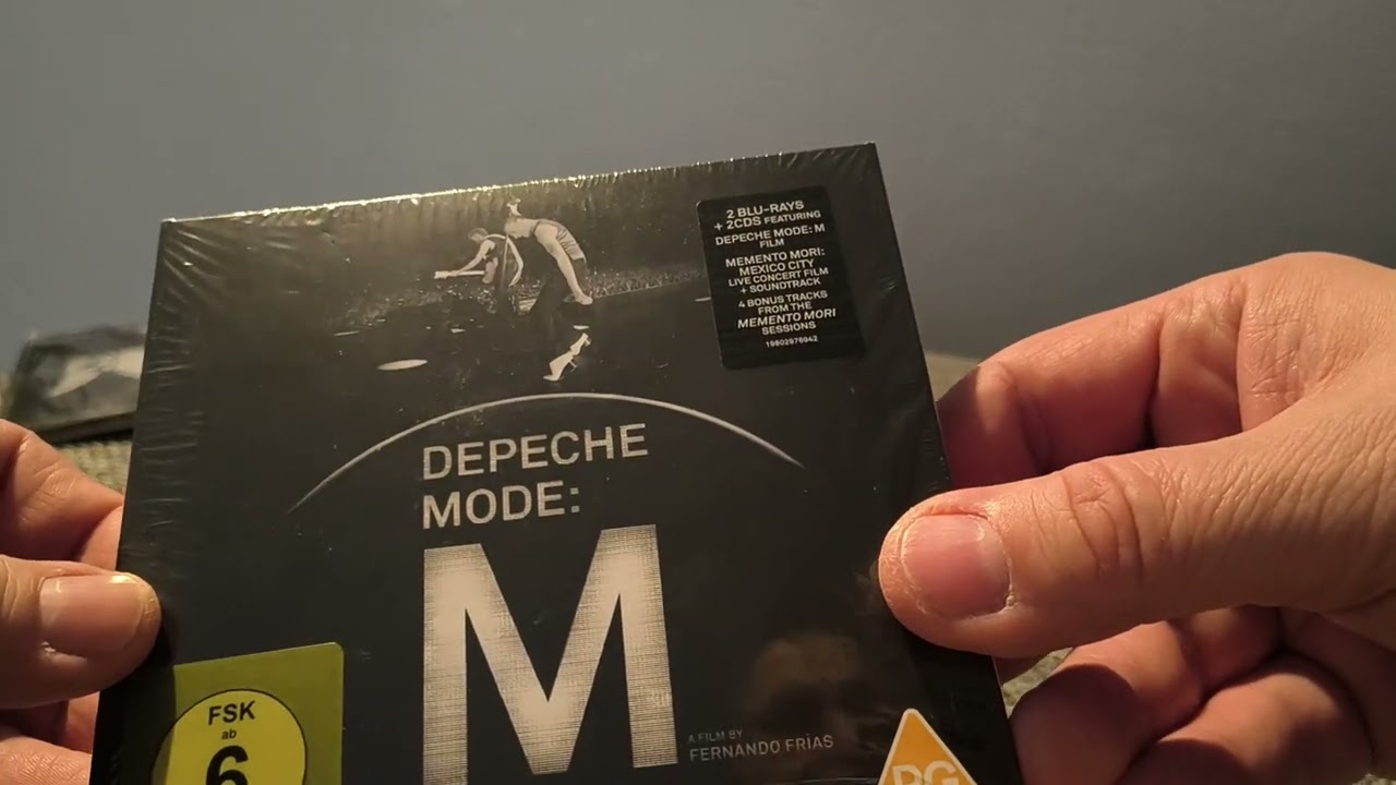 Moje wydania koncertu Depeche Mode-M-Mexico City, które mam w kolekcji.I Memento Mori na cd#unboxing