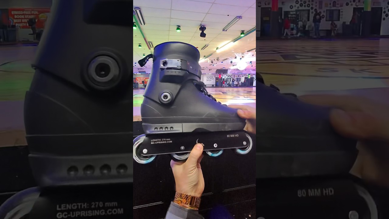 My Big Wheel Aggressive Skate Set Up #rollerblading
