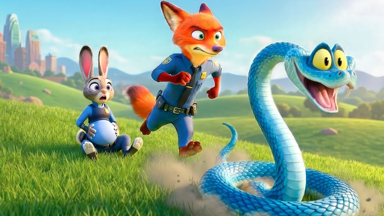 Zootopia 2 | New Scene Family – Nick & Judy’s Pregnant Journey and Recuse Their Baby from Dangers