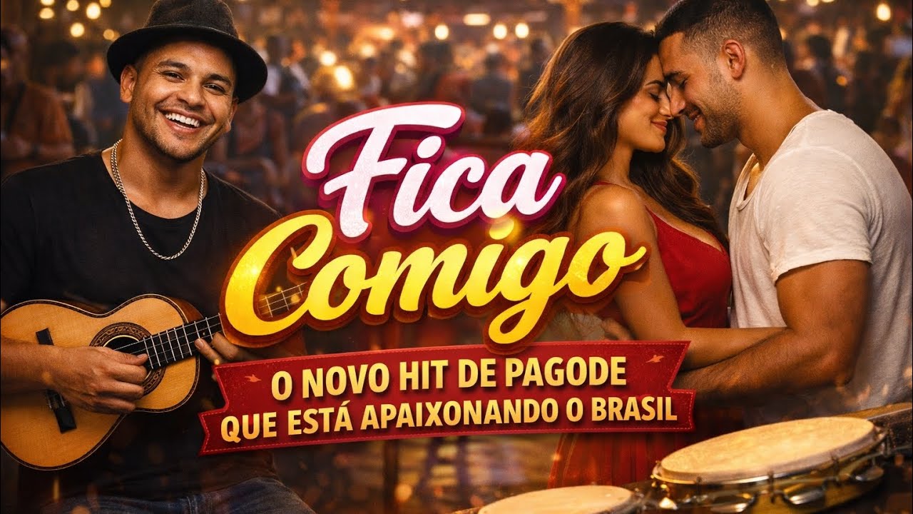 Fica Comigo | O Novo Hit de Pagode Que Está Apaixonando o Brasil #brasil #pagode 