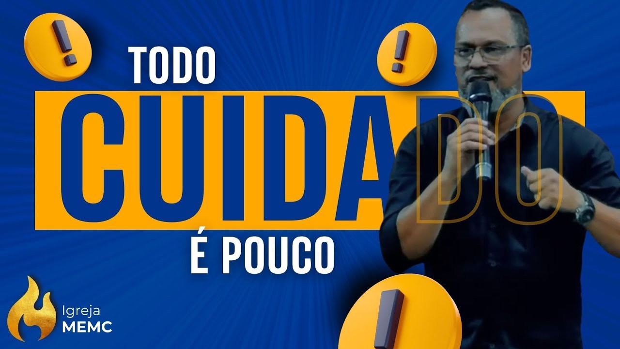 Todo Cuidado é Pouco | Pr Marcelo Avelar | (ao vivo) #mensagem #palavradedeus