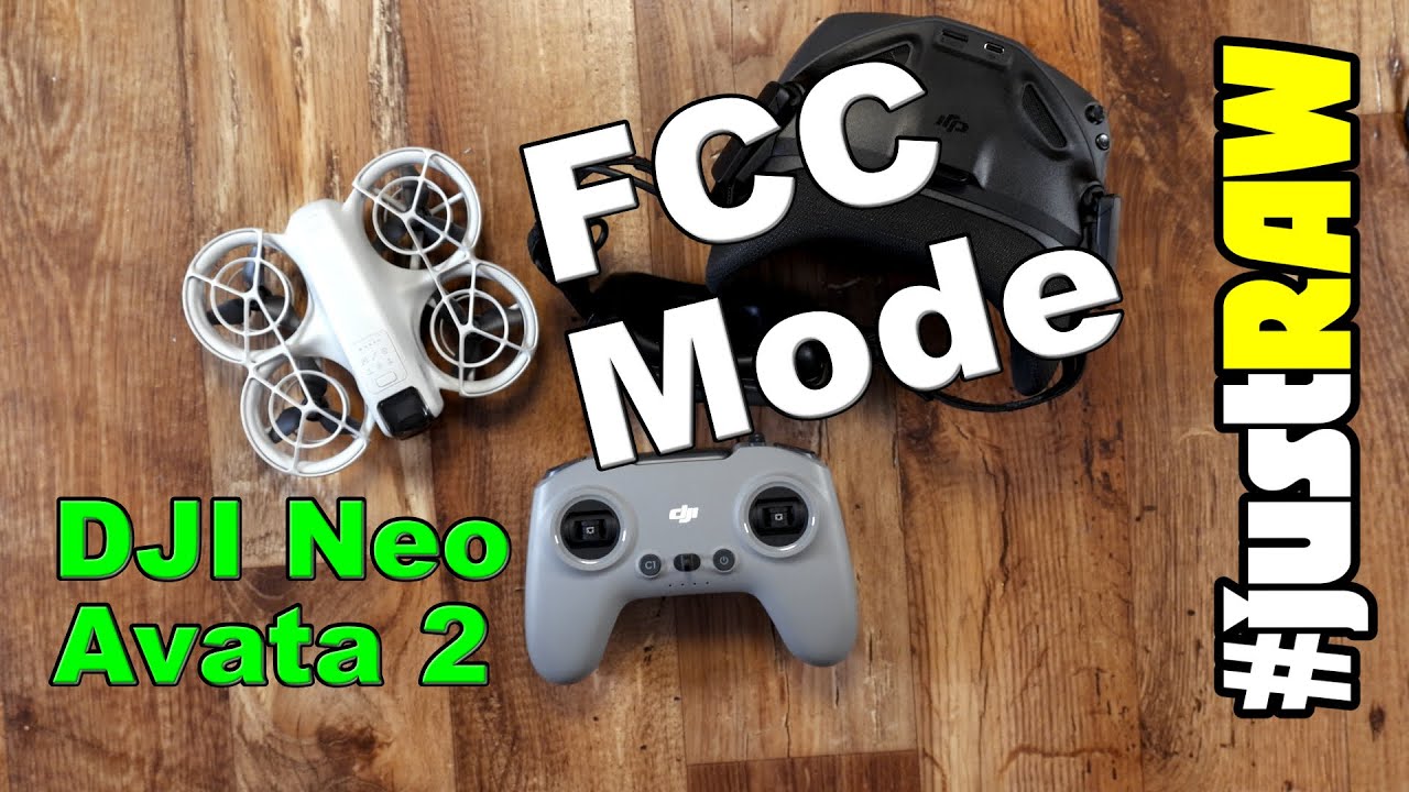 DJI Neo FCC Mode aktivieren für volle Leistung auch für DJI Avata 2 #justRAW