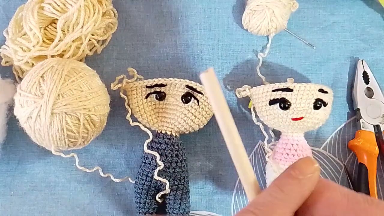 #2 Tutorial Amigurumi Valentina/o. San Valentino. Parte 2.
