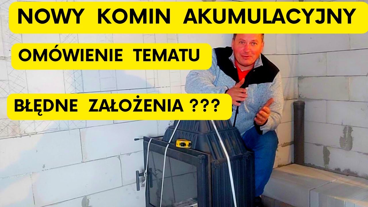 Nowy komin akumulacyjny - komin akumulacyjny w moim warsztacie - jak tanio ogrzać dom