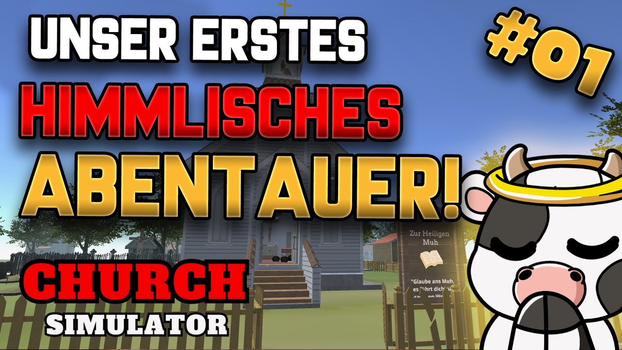 Church Simulator: Unsere eigene Kirche & himmlische Abenteuer! ⛪😂✨ #01