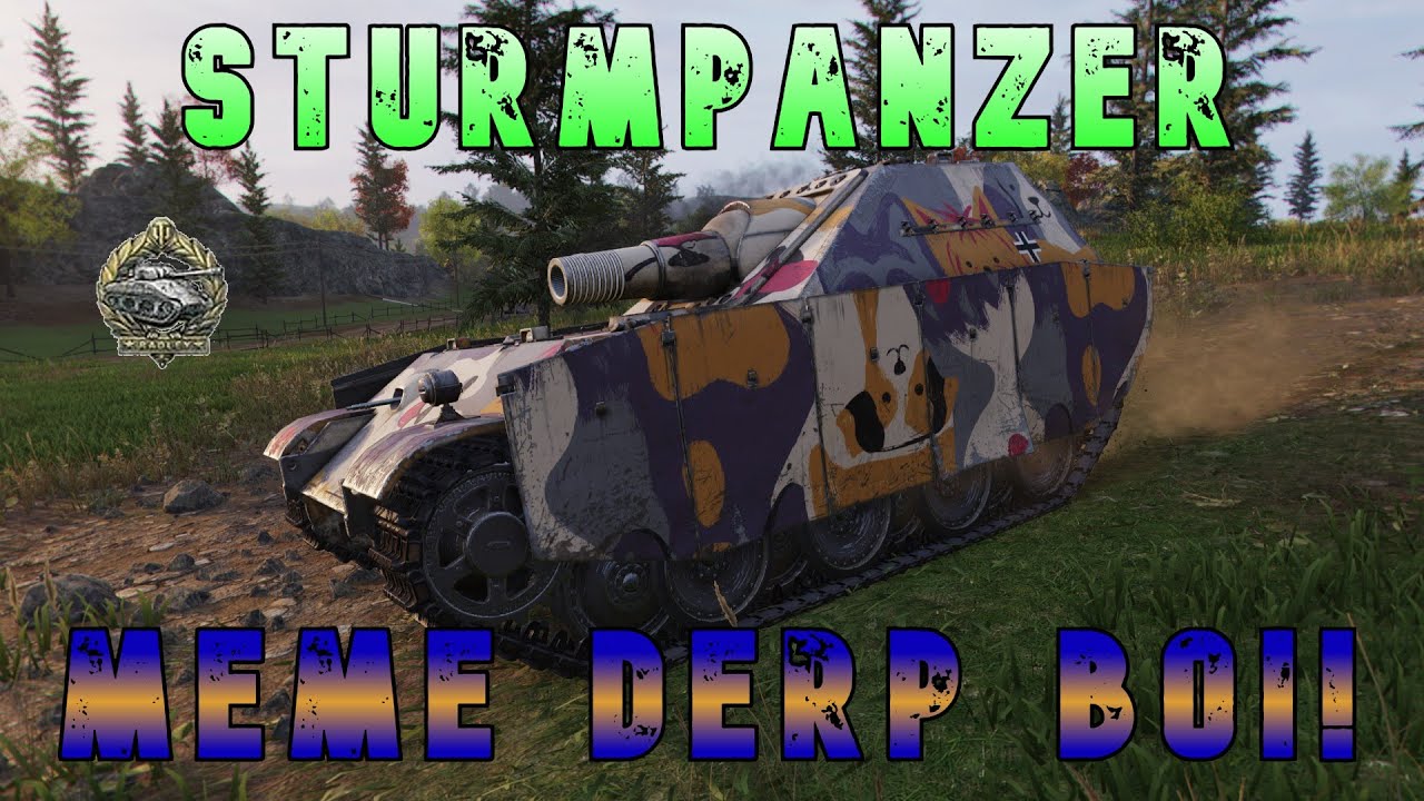 Мем про штурмпанцер Derp Boi! ll Wot Console - World of Tanks Modern Armor