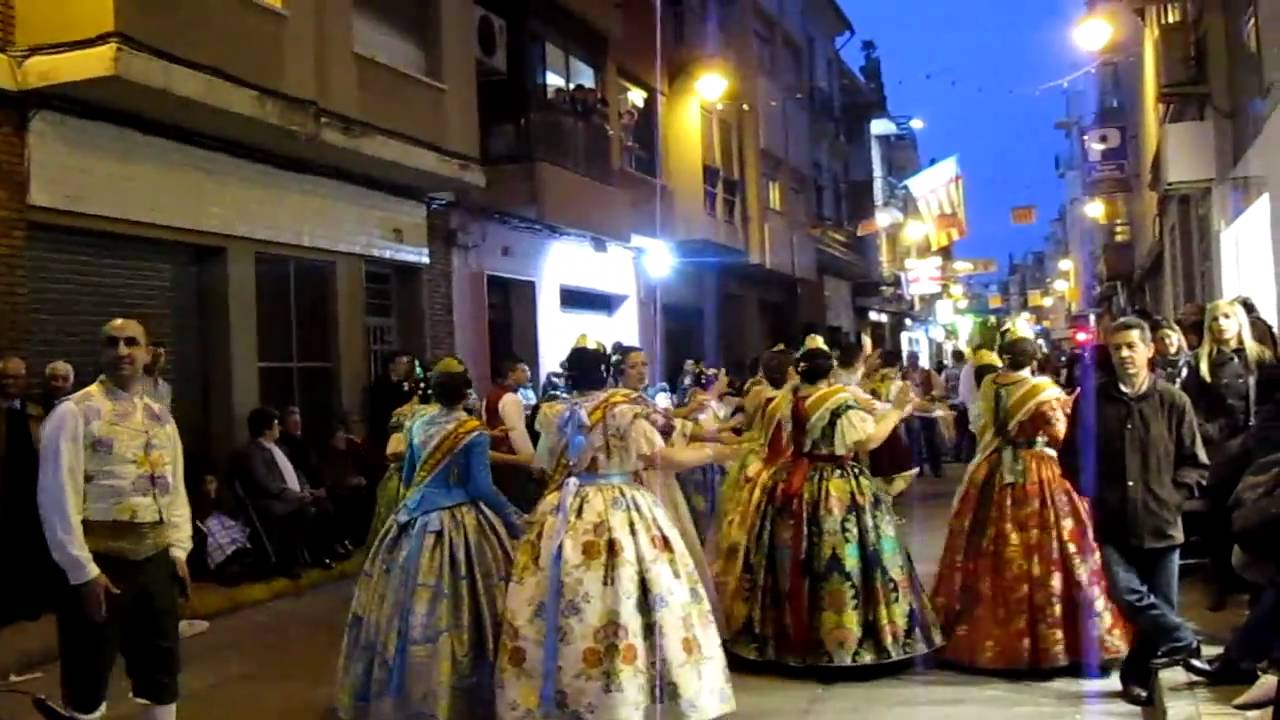 Pasacalles Alzira dia 19/03/2011 de todas sus fallas (2ª parte)