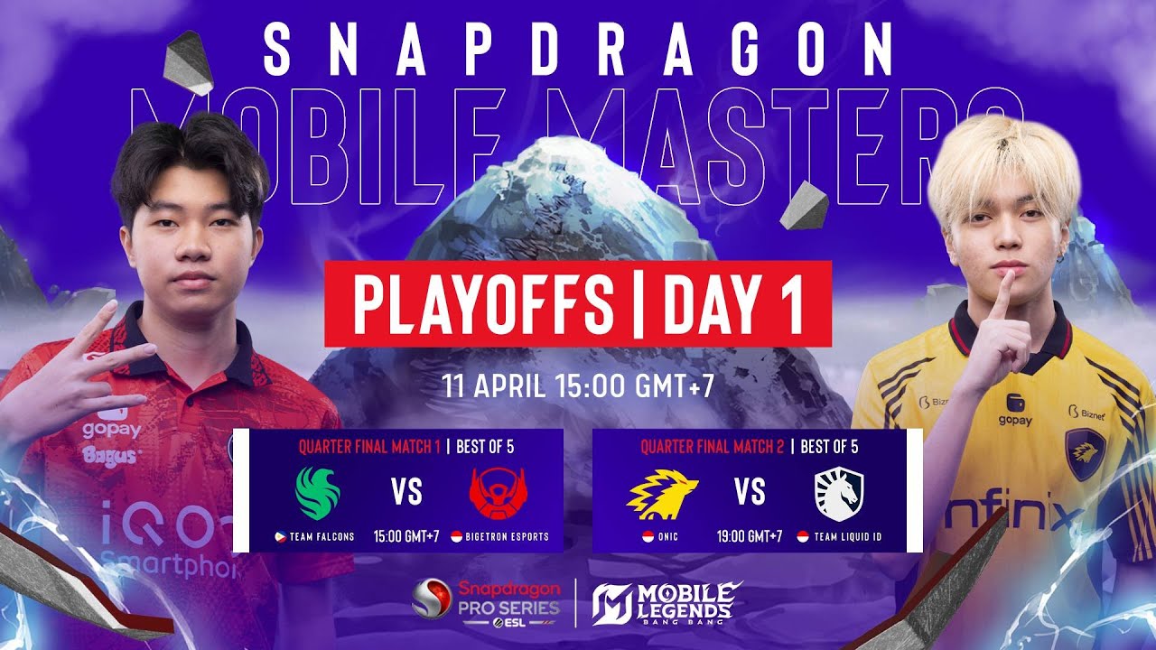 🔴 MLBB | Snapdragon Mobile Masters Playoffs | Day 1