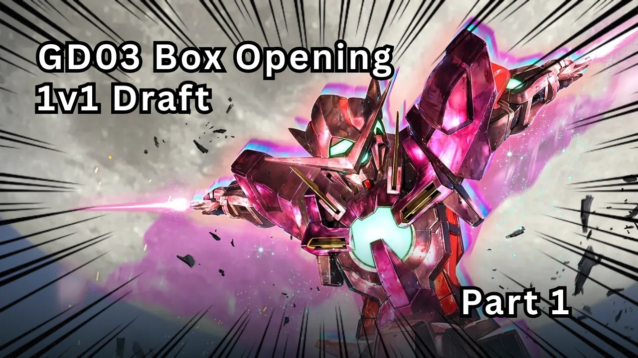 Who can Build the WINNING deck? GD03 Draft Box Opening (Part 1)