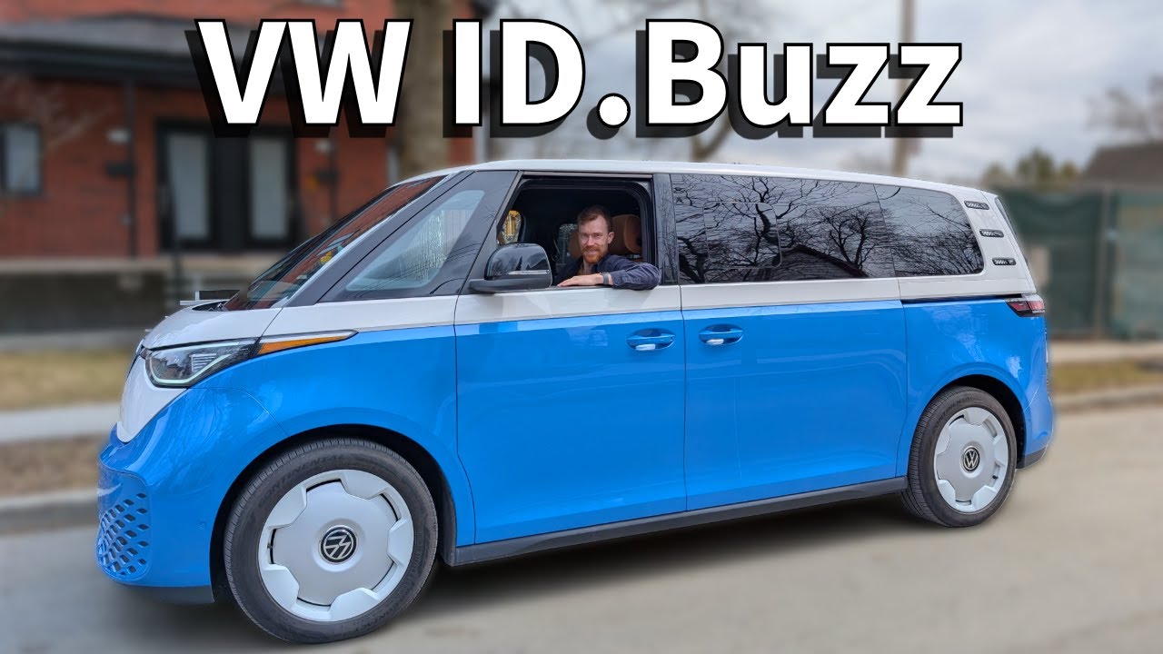 Découvrez le Volkswagen ID.Buzz 2025 un véhicule électrique fascinant!