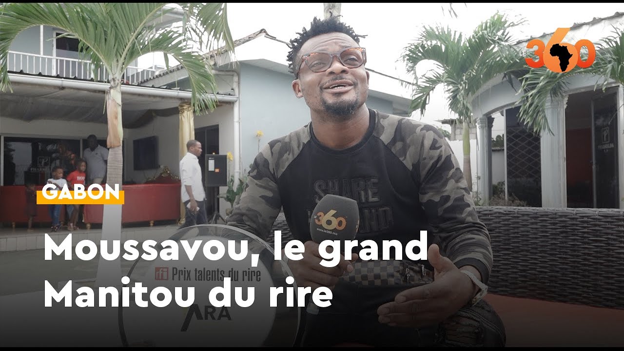 L'humoriste gabonais Manitou, RFI Talent 2021