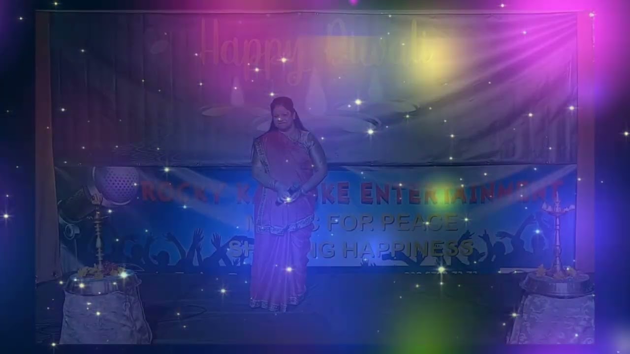 Rocky Karaoke Entertainment- Rahe Na Rahe Hum - Babita Toshna - Diwali 2025.