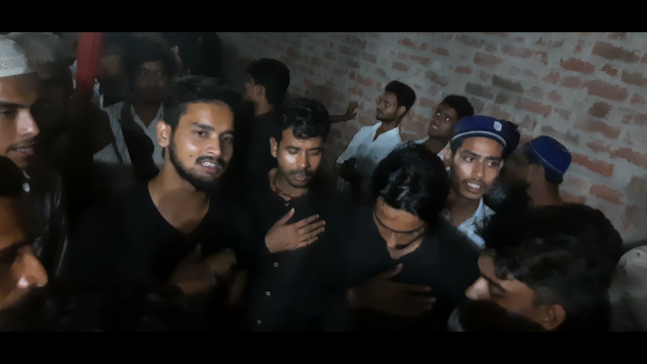 Ahle sunnat bhaiyo ki anjuman Anjuman e husainiya Ali akbar katra zaidpur