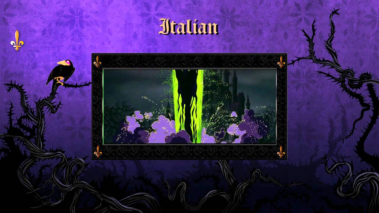 Sleeping Beauty - Maleficent's Transformation - One Line Multilanguage