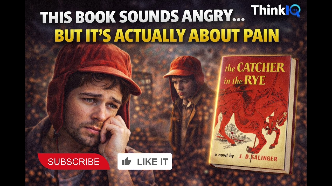 The Catcher in the Rye | Book Sounds Angry, But It’s Actually About Pain | J.D. Salinger | English 