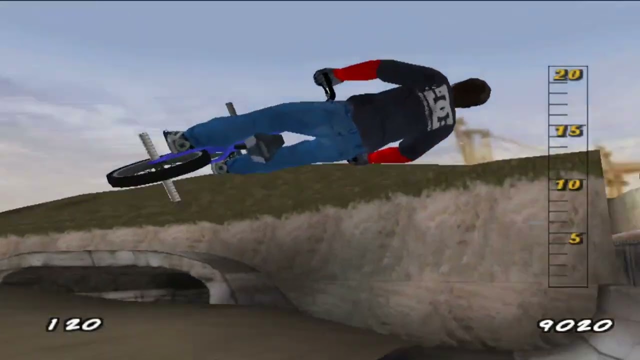 Dave Mirra Freestyle BMX 2 - Trainyards Gaps