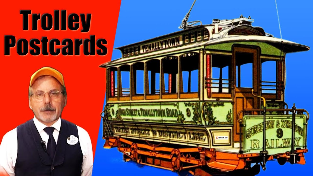 Hard to Find Trolley Postcards: Could YOU Be Sitting on a Fortune?