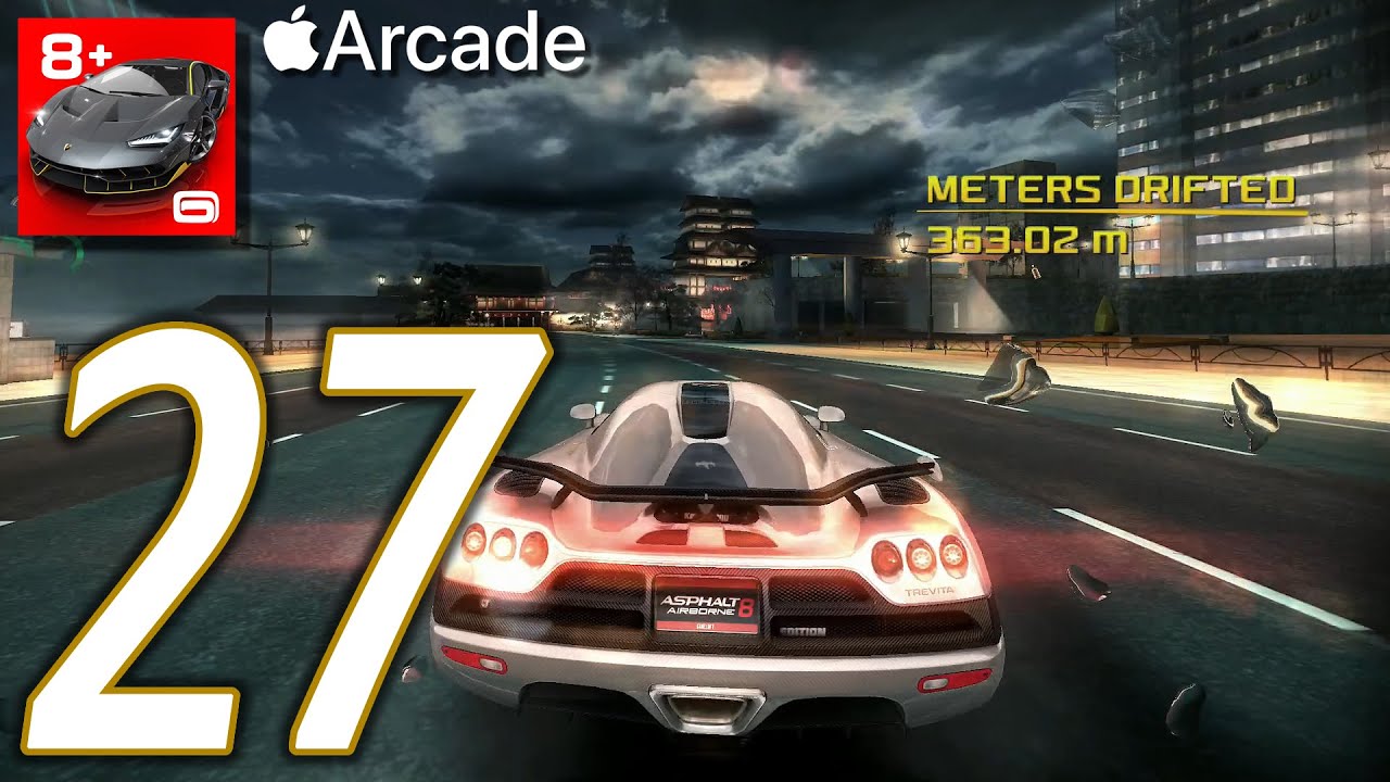 Asphalt 8 Airborne+ Apple Arcade Walkthrough - Part 27 - Season 8: Airborne