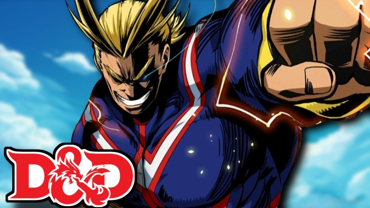 How to build ALL MIGHT from MY HERO ACADEMIA in D&D