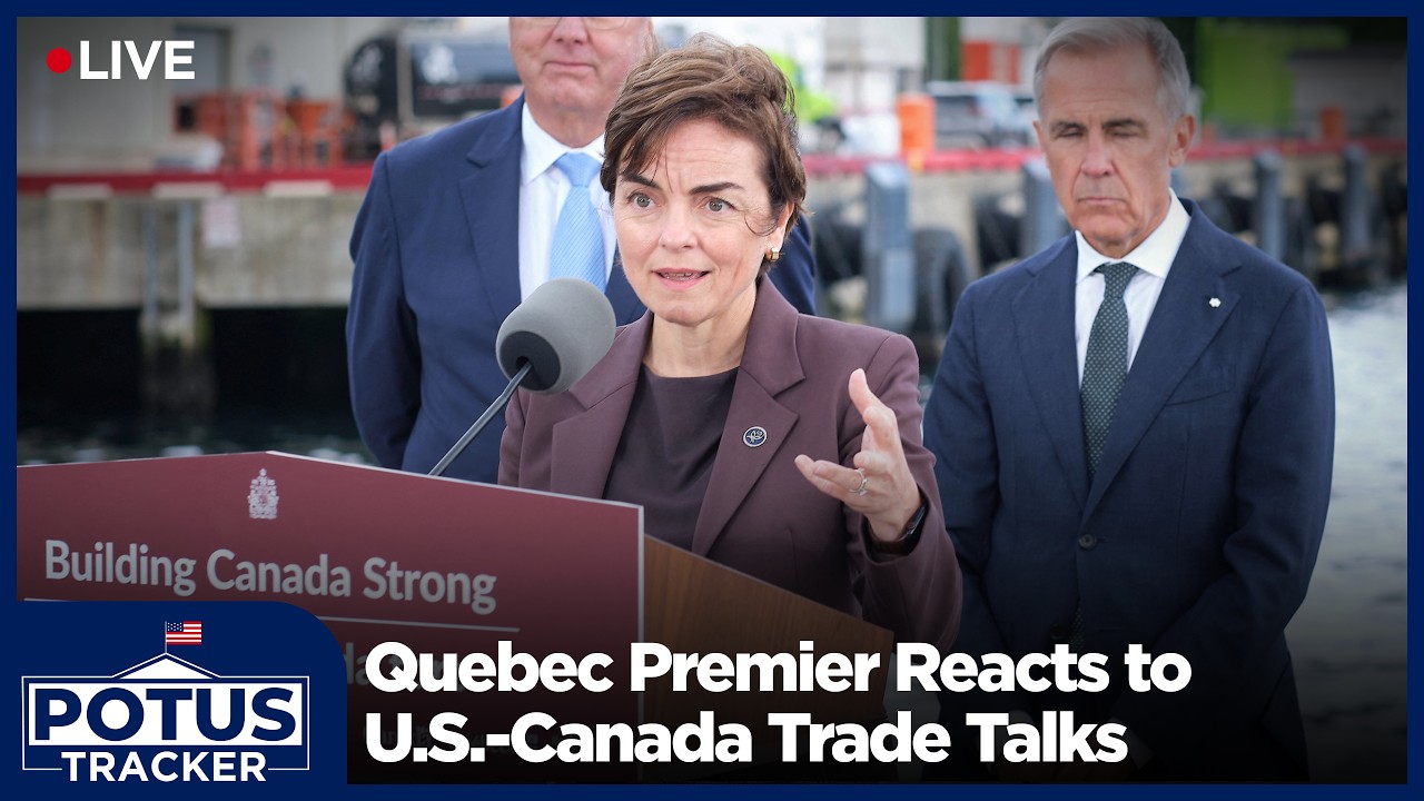 LIVE | Quebec Premier Reacts to U.S.-Canada Trade Talks | AC113
