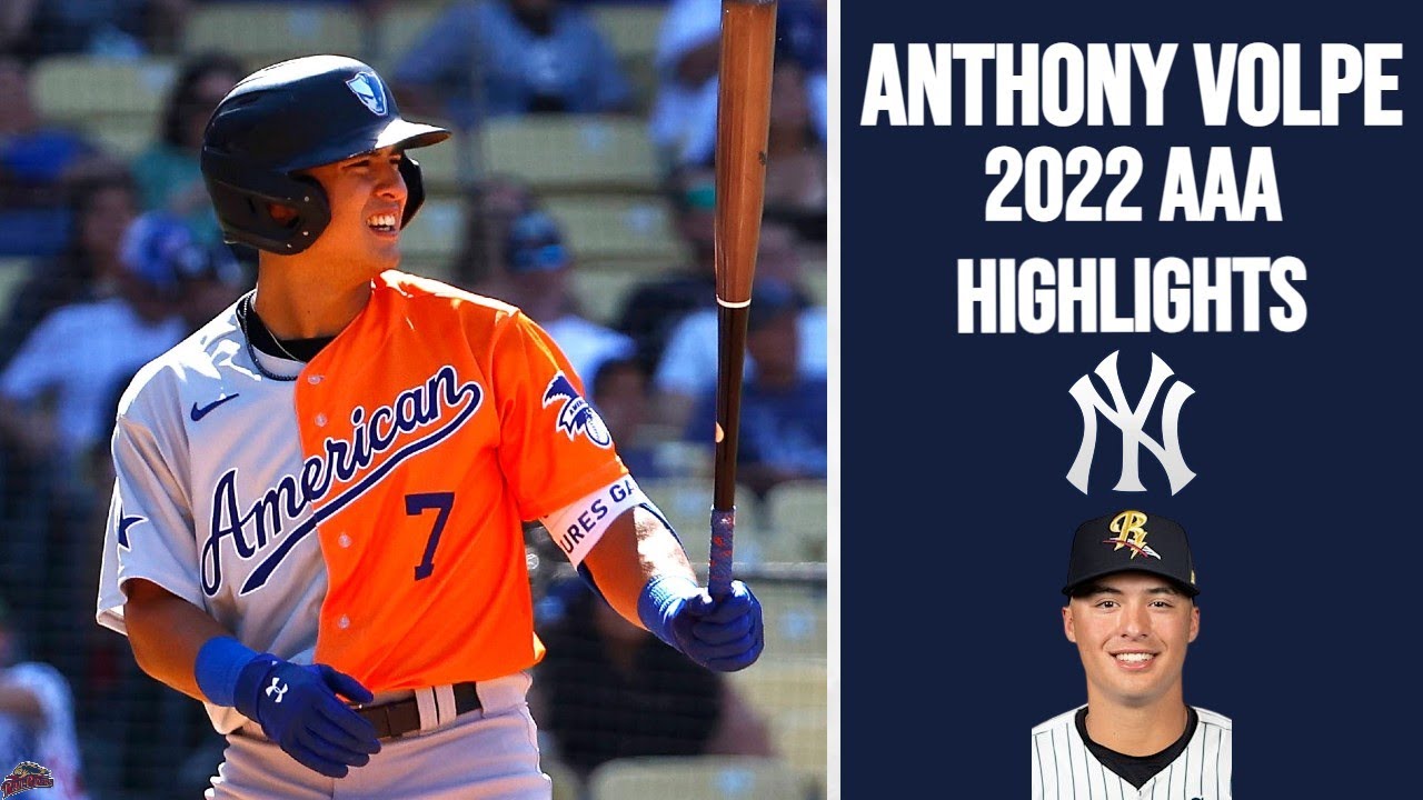 ANTHONY VOLPE 2022 AAA HIGHLIGHTS!!! (Yankees #1 prospect)