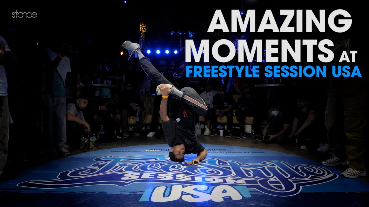 Amazing Moments at FREESTYLE SESSION USA 1v1 - 2021 // stance